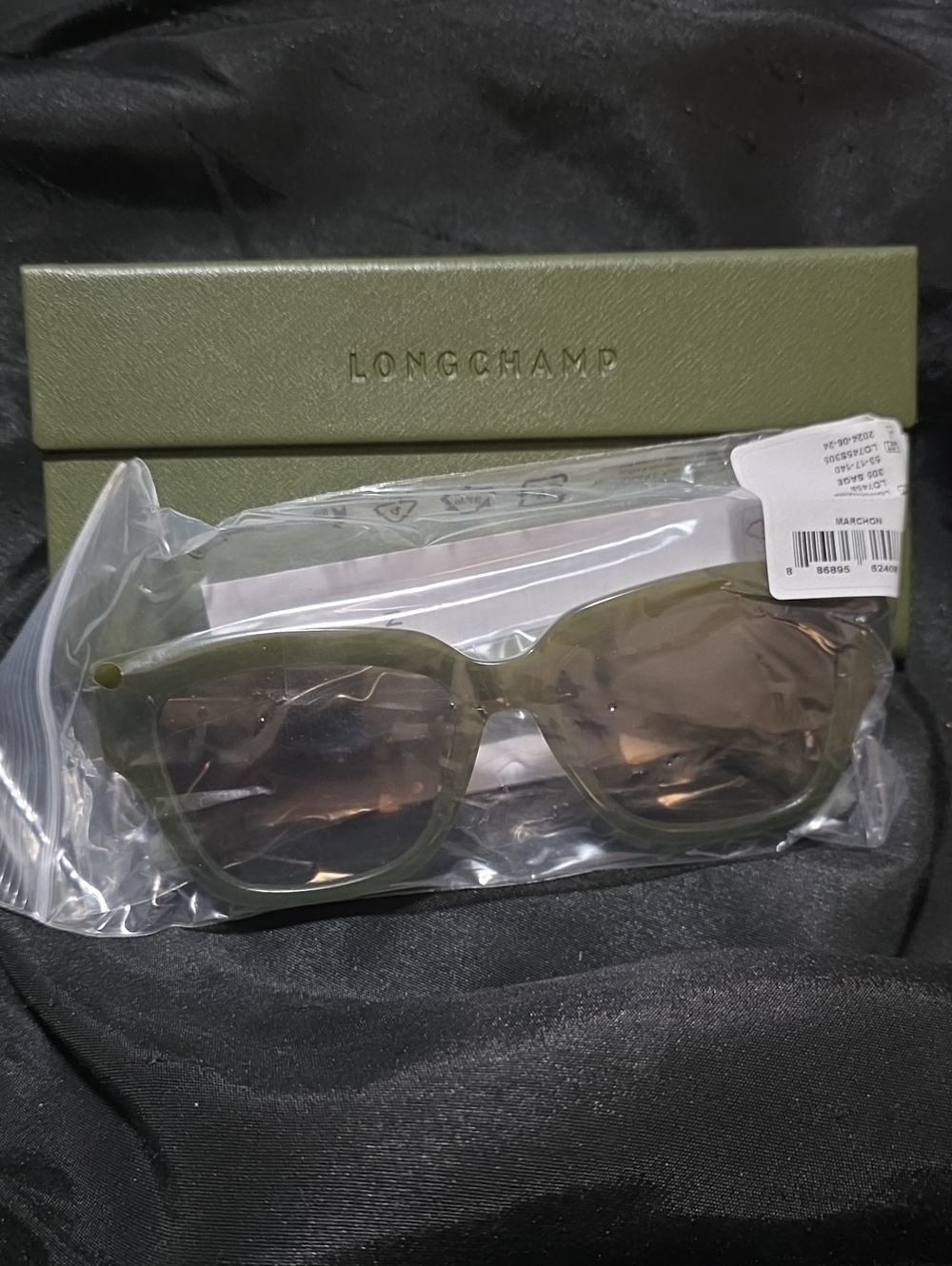 Brand New Longchamp Olive Green Fashion Sunglasses